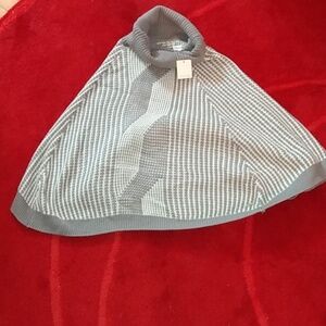 Calvin Klein Chunky Knit Poncho